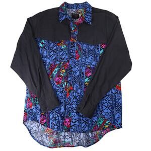 Vintage Frontier Series Crazy Vibrant Western Shirt